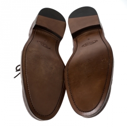 مملوكة مسبقًا  حذاء أوكسفورد تودز برباط سويدي رصاصي مقاس 42