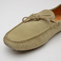 Pre Owned Tod's For Ferrari Gommino Driving Shoes In Suede Size 40