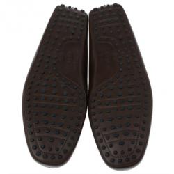 Pre Owned Tod’s Brown Leather Loafers Size 46