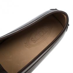 Pre Owned Tod’s Brown Leather Loafers Size 46