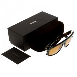 Pre Owned Tom Ford Brown Tortoise TF470 Conrad Sunglasses