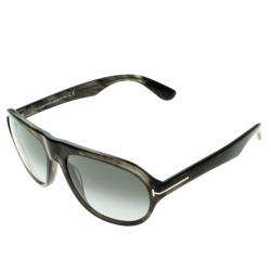 Pre Owned Tom Ford Black TF397 Ivan Oval Sunglasses