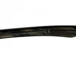 Pre Owned Tom Ford Black TF397 Ivan Oval Sunglasses