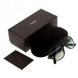 Pre Owned Tom Ford Black TF397 Ivan Oval Sunglasses