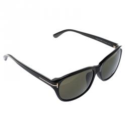 Tom Ford Black TF 396-F London Rectangular Sunglasses