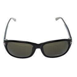 Tom Ford Black TF 396-F London Rectangular Sunglasses