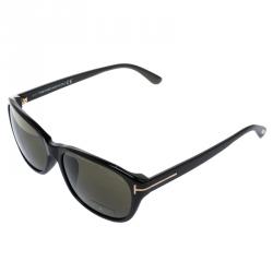 Tom Ford Black TF 396-F London Rectangular Sunglasses