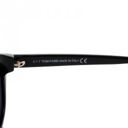 Tom Ford Black TF 396-F London Rectangular Sunglasses