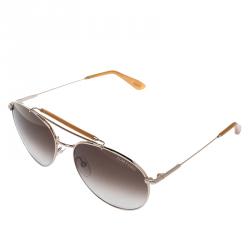 Pre Owned Tom Ford TF 338 Colin Aviator Sunglasses