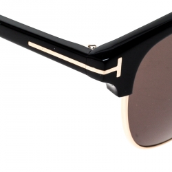 Pre Owned Tom Ford Black Henry TF248 05N Wayfarer Sunglasses