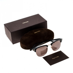 Pre Owned Tom Ford Black Henry TF248 05N Wayfarer Sunglasses