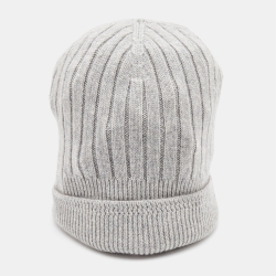 Pre Owned Tom Ford Heather Grey Cashmere Beanie M