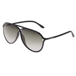 Pre Owned Tom Ford Black Cross Detail Maximillion Mens Aviators