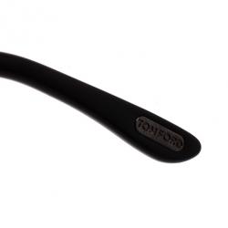 Pre Owned Tom Ford Black Cross Detail Maximillion Mens Aviators