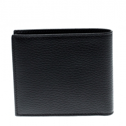 Tom Ford Black Leather Bifold Wallet