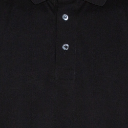 Pre Owned Tom Ford Black Cotton Pique Short Sleeve Polo T-Shirt 3XL