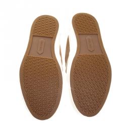 Tom Ford Beige Suede Cambridge Slip-on Sneakers Size 43