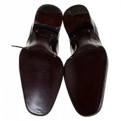 Tom Ford Brown Leather Lace Up Oxfords Size 42.5