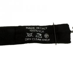 Pre Owned Tom Ford Black Silk Classic Bow Tie