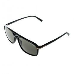 Pre Owned Tom Ford Black TF332 Terry Square Sunglasses