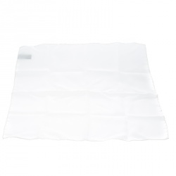 Pre Owned Tom Ford Off White Silk Pocket Square
