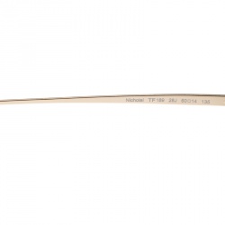 Pre Owned Tom Ford Gold/Brown TF189 Nicholai Aviator Sunglasses