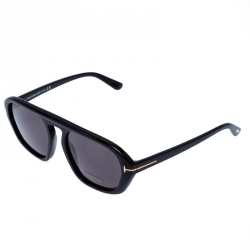 Tom Ford Black David-02 Aviator Sunglasses