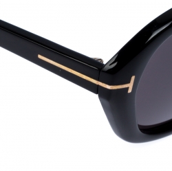 Tom Ford Black David-02 Aviator Sunglasses