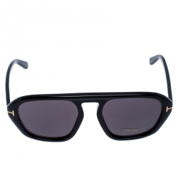 Tom Ford Black David-02 Aviator Sunglasses