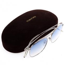 Pre Owned Tom Ford Alessandro Metal Aviators