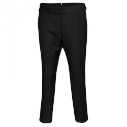 Tom Ford Brown Wool Regular Fit Trousers L