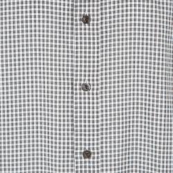 Pre Owned Tom Ford Monochrome Checked Metal Bar Detail Long Sleeve Button Front Shirt 4XL