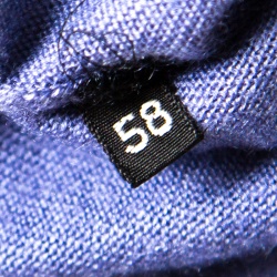 Pre Owned Tom Ford Pastel Blue Cashmere and Silk Sweater 4XL