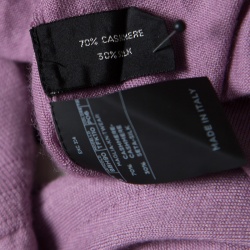 Tom Ford Purple Cashmere and Silk Crew Neck Sweater 4XL