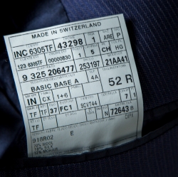 Tom Ford Navy Blue Striped Wool Tailored Suit XL