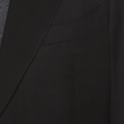 Pre Owned Tom Ford Black Wool and Mohair Tailored Suit XXL