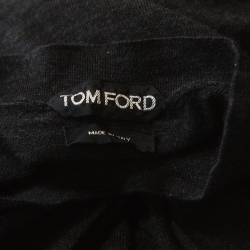 Pre Owned Tom Ford Dark Grey Cashmere Crew Neck Sweater M 