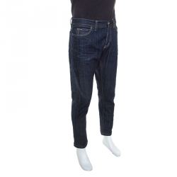 Pre Owned Tom Ford Blue Dark Wash Denim TF005 Jeans XXL