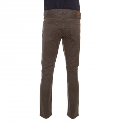 Pre Owned Tom Ford Olive Green Denim Straight Fit Trousers L