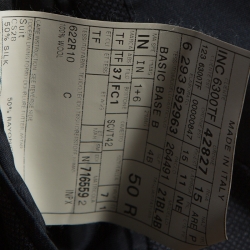 Tom Ford Navy Blue Wool Tailored Suit L