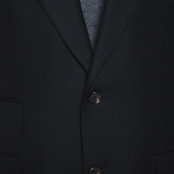 Tom Ford Black Wool Tailored Suit L