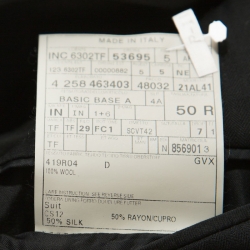 Tom Ford Black Wool Tailored Suit L