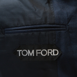 Tom Ford Navy Blue Cashmere Shelton Blazer 4XL