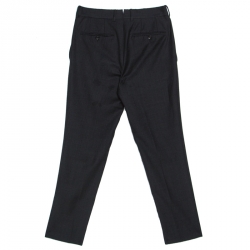 Tom Ford Charcoal Grey Wool Slim Fit Trousers S
