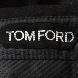 Tom Ford Charcoal Grey Wool Slim Fit Trousers S