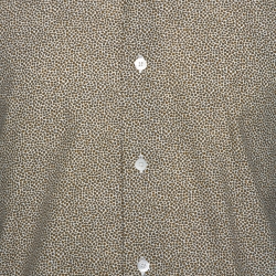 Pre Owned Tom Ford Brown Animal Print Cotton Button Front Shirt XL