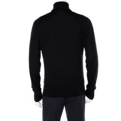 مملوكة مسبقًا Tom Ford Black Cashmere Turtle Neck Sweater XXL