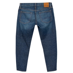 Pre Owned Tom Ford Navy Blue Denim Japanese Selvage Straight Leg Jeans M