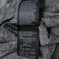 Pre Owned Tom Ford Grey Wool Polo T-Shirt XL