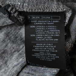 Pre Owned Tom Ford Grey Wool Polo T-Shirt XL